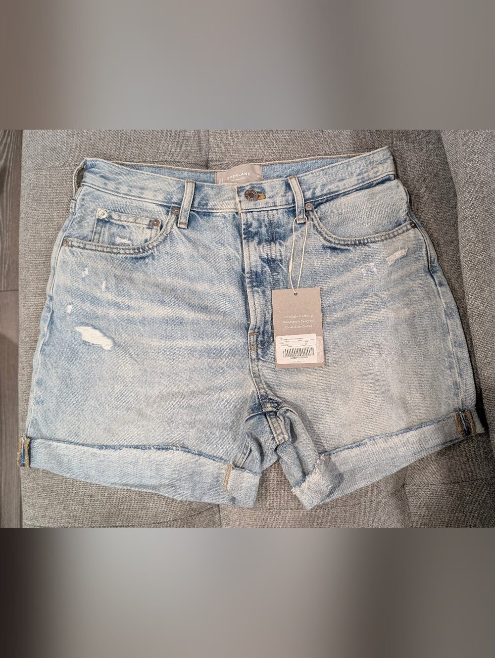 Sold Out Everlane NWOT Light Indigo Cheeky Short